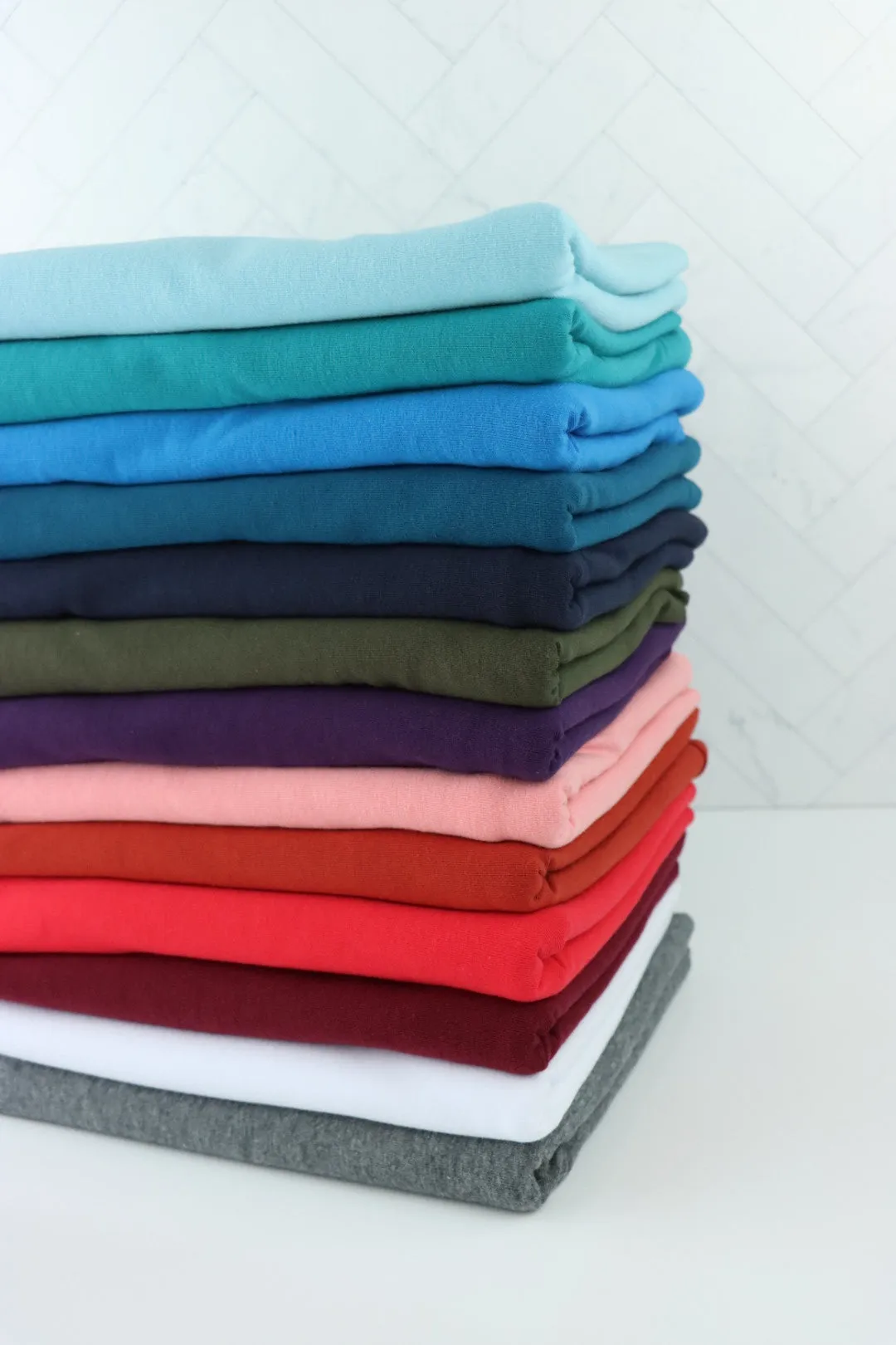 1YD 30IN REMNANT; Dark Plum Lightweight Cotton Spandex Jersey