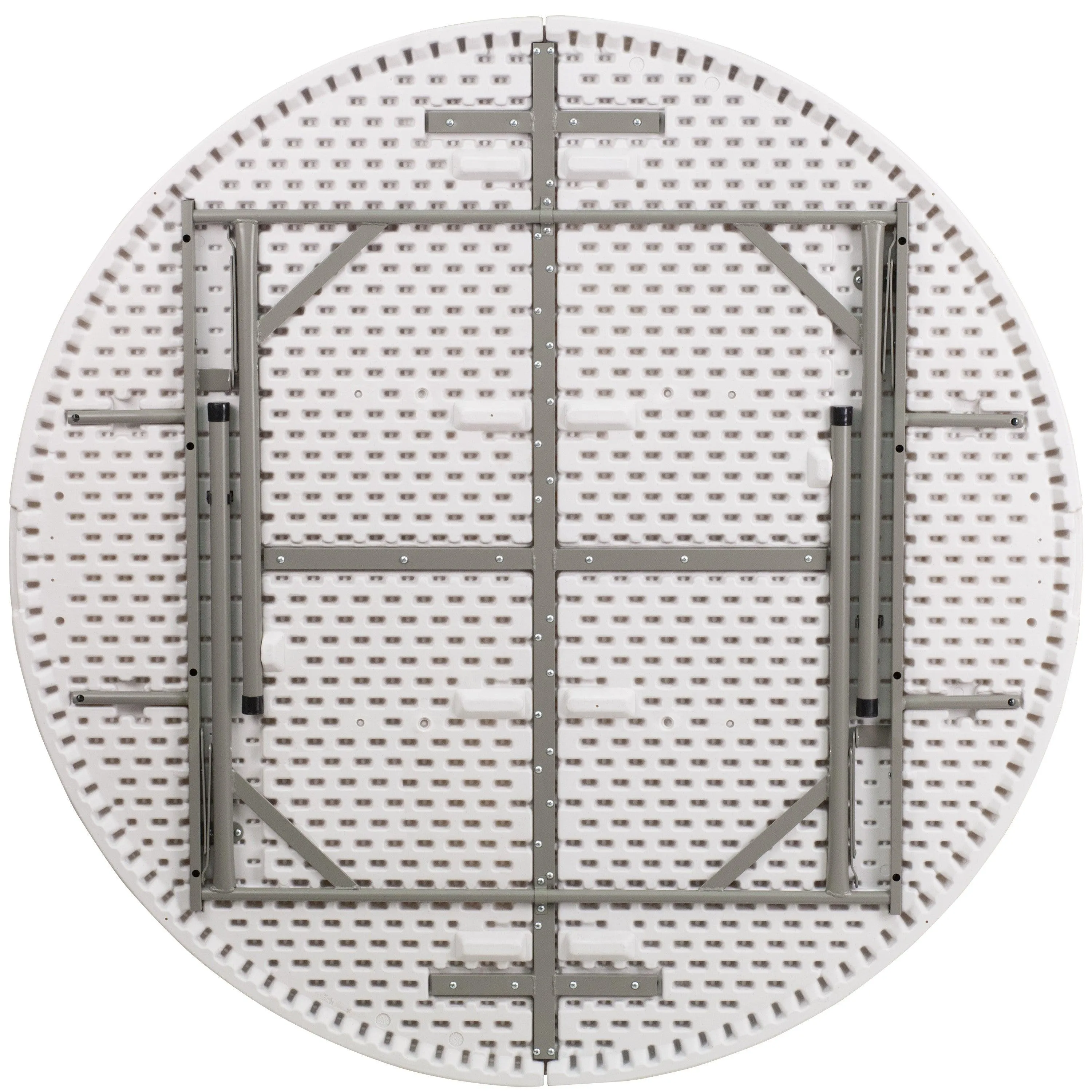 60" Round Table Adjustable Height