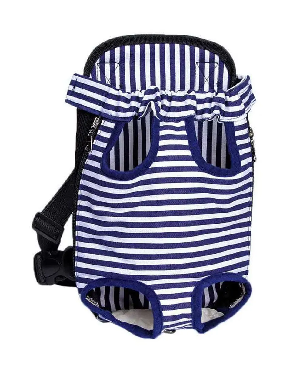 Adjustable Pet Carrier Bag with Double Shoulder Backpack for Outdoor Traveling