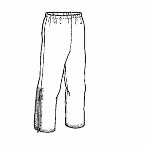 Adult Wind and Rain Pants Pattern