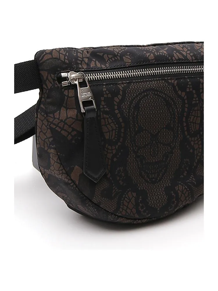 Alexander McQueen Graphic Printed Belt Bag