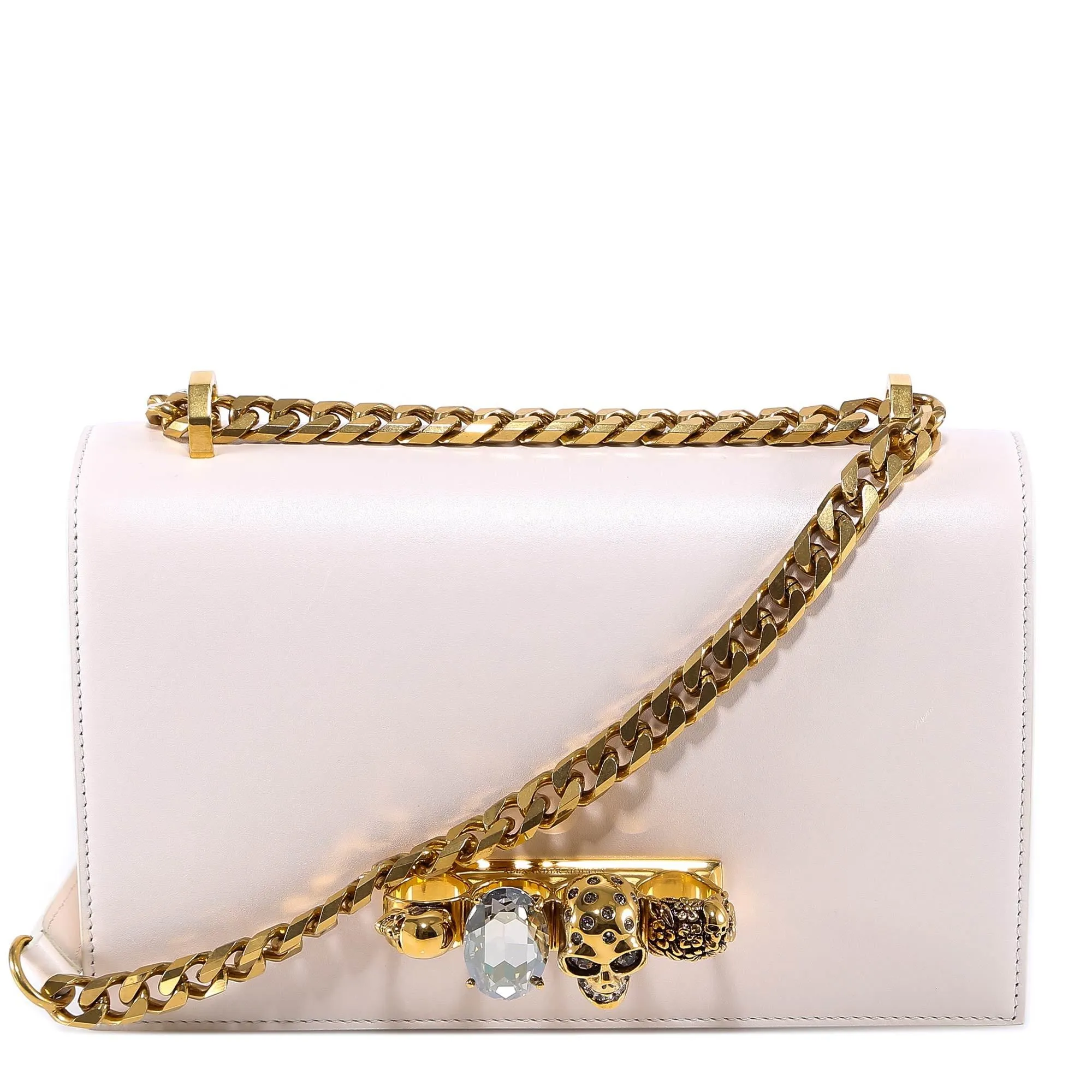 Alexander McQueen Knuckle Ring Chain Bag