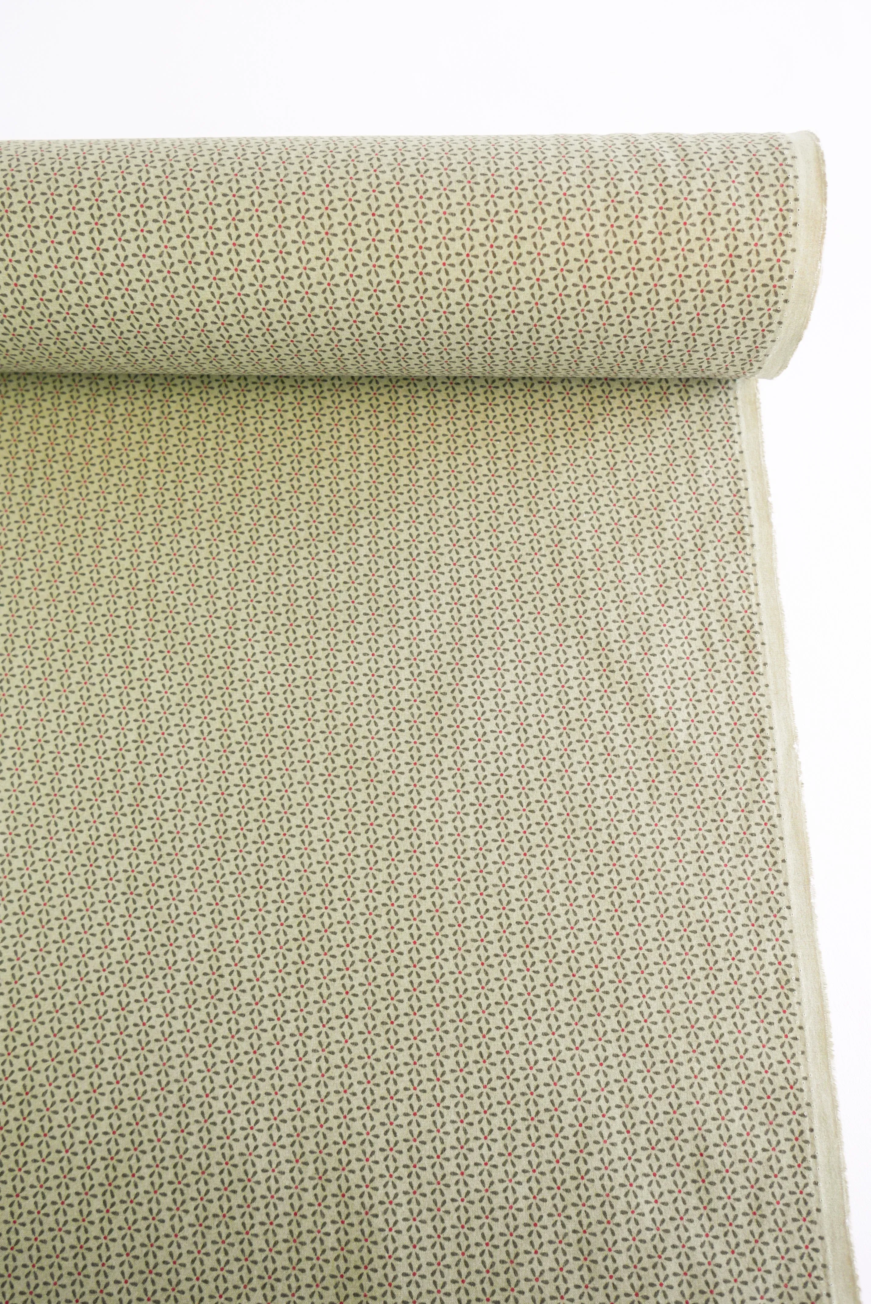 Annaliese - Printed Cotton | Spring Green