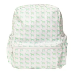 Backpack - Green Dogs