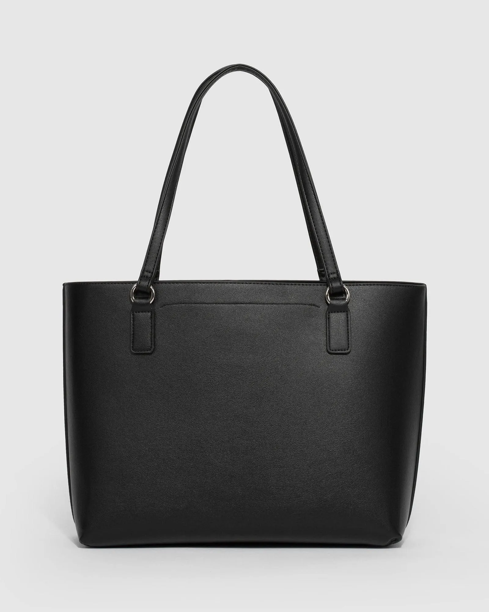 Black And Silver Angelina Tote Bag