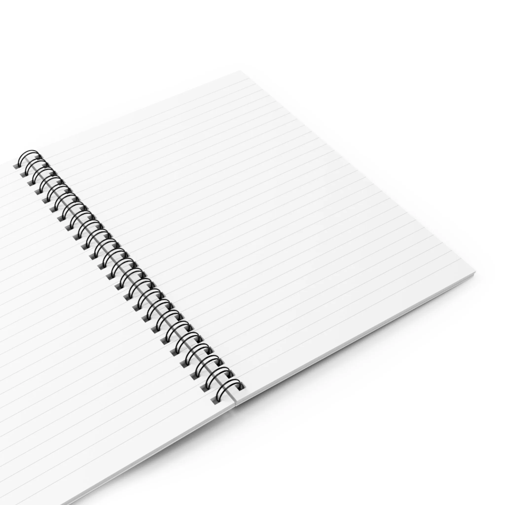 Blessed Blooms: Ruled Spiral Notebook with Inspiring Floral Background