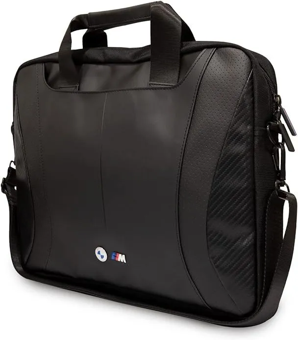 BMW M Series Torba Perforated Laptop Bag for 16" Black - BMCB15SPCTFK