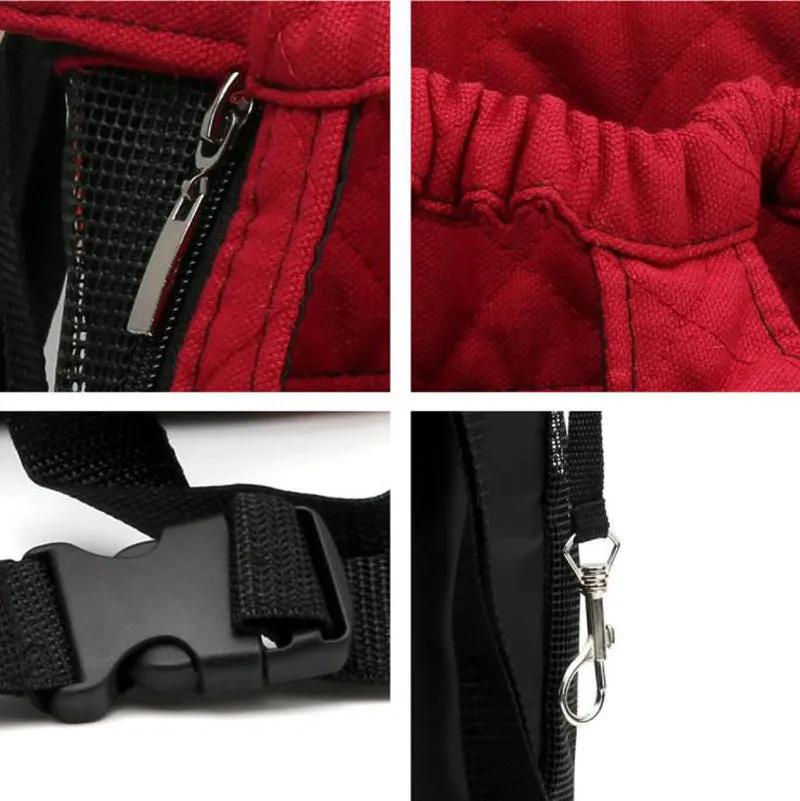 Breathable four legged dog backpack