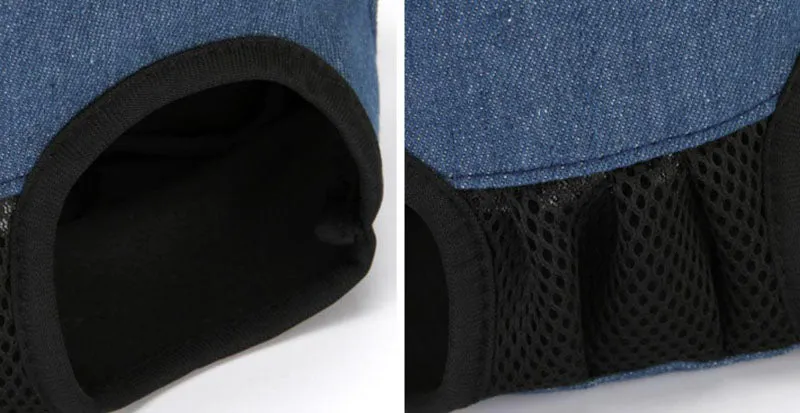 Breathable four legged dog backpack