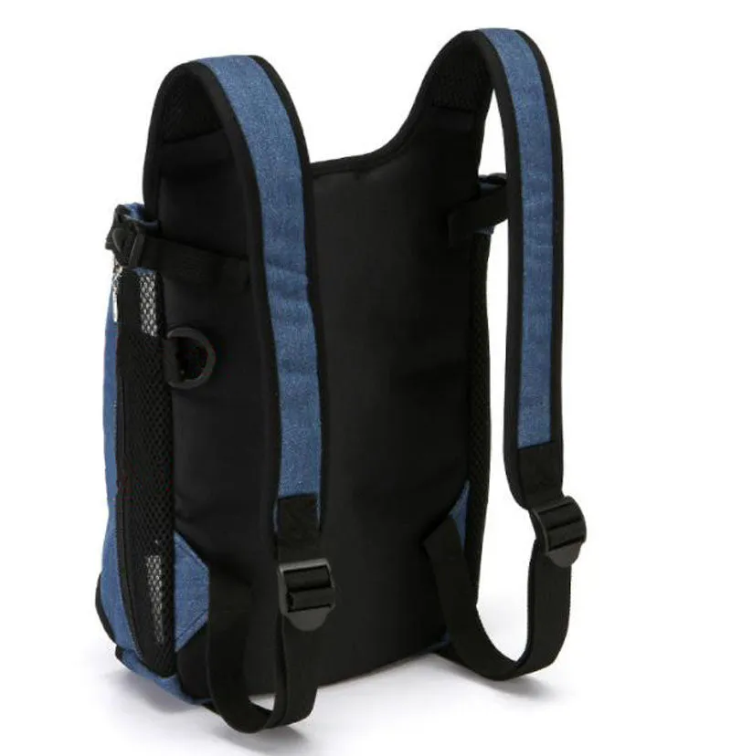 Breathable four legged dog backpack