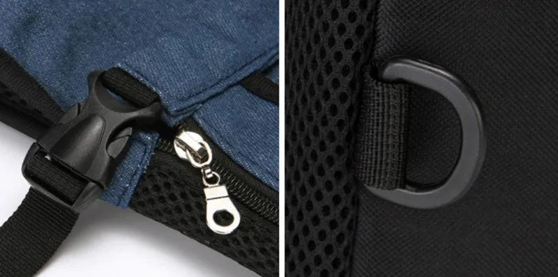Breathable four legged dog backpack