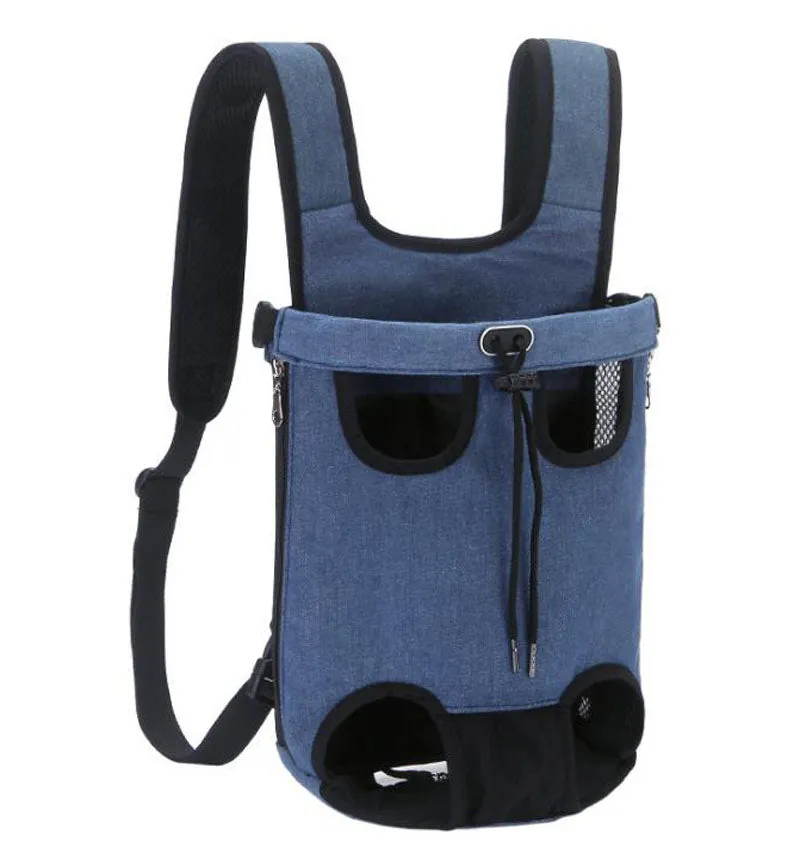 Breathable four legged dog backpack