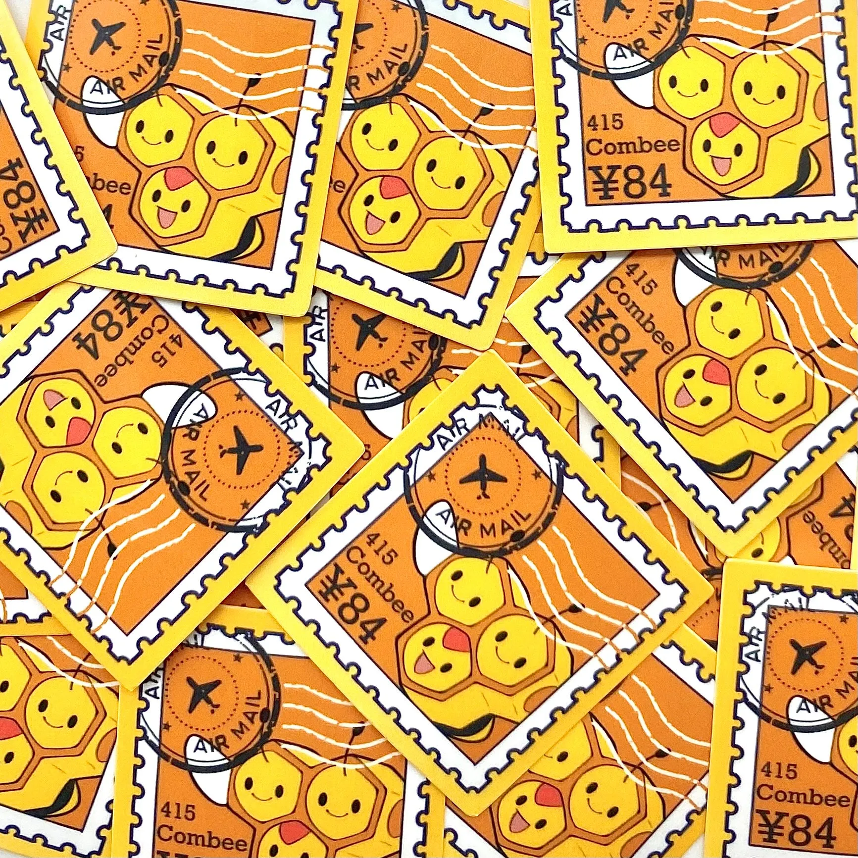 Bug Type Stamps (mockups) vinyl  sticker pack