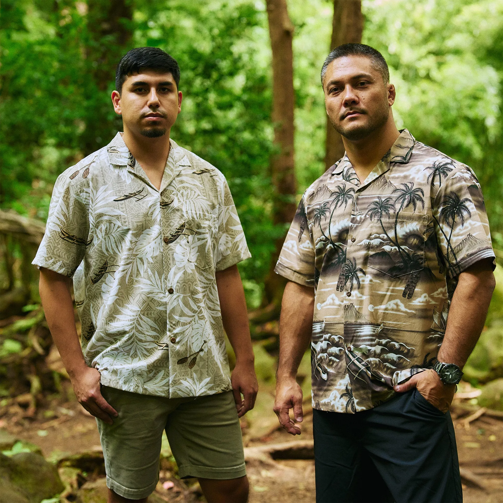 Canoe Monstera Aloha Shirt