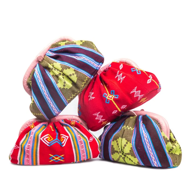 CANTIK SNAP BAG | RED PATTERN