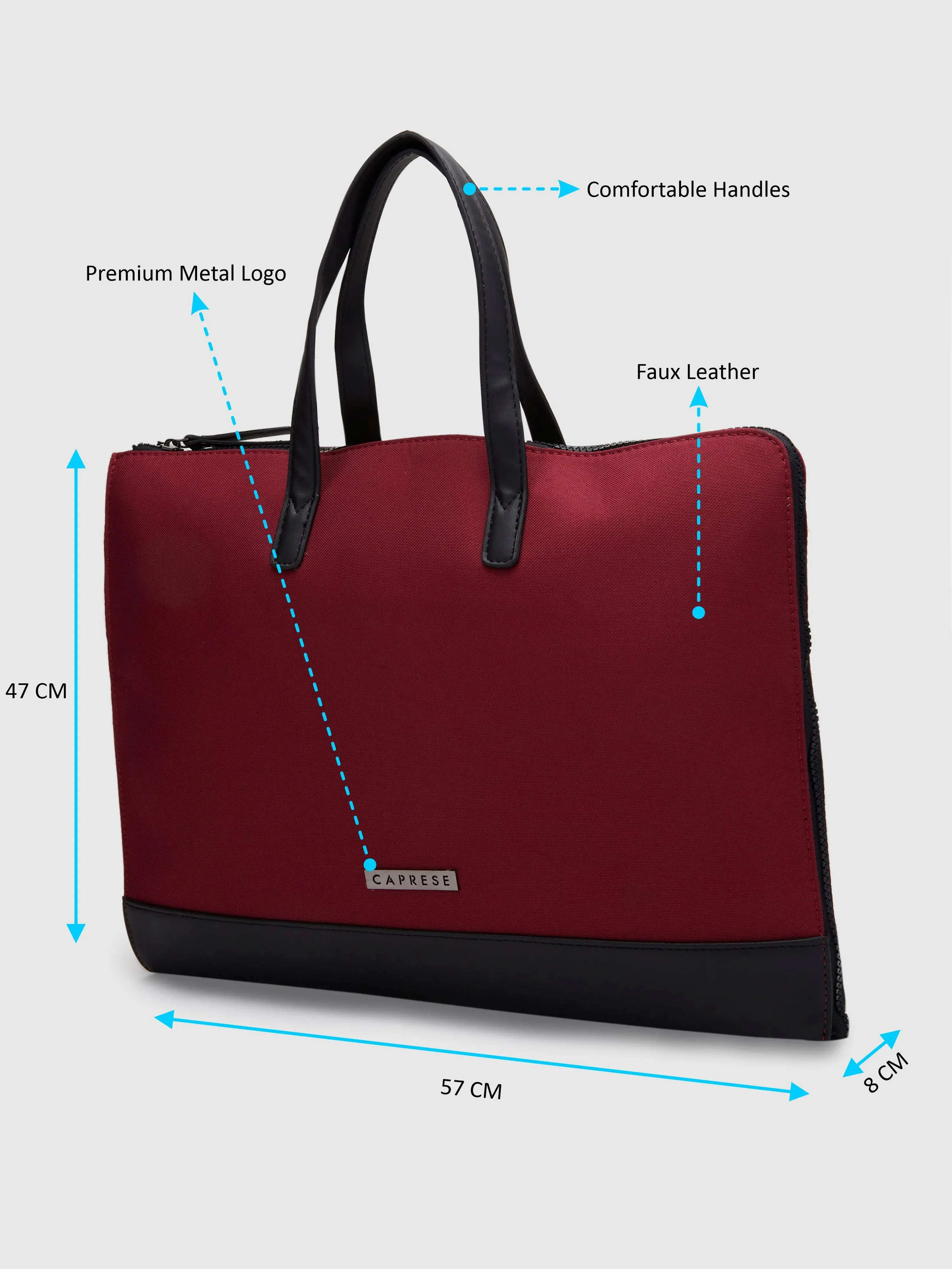 Caprese Rogue Laptop Sleeve Large Red