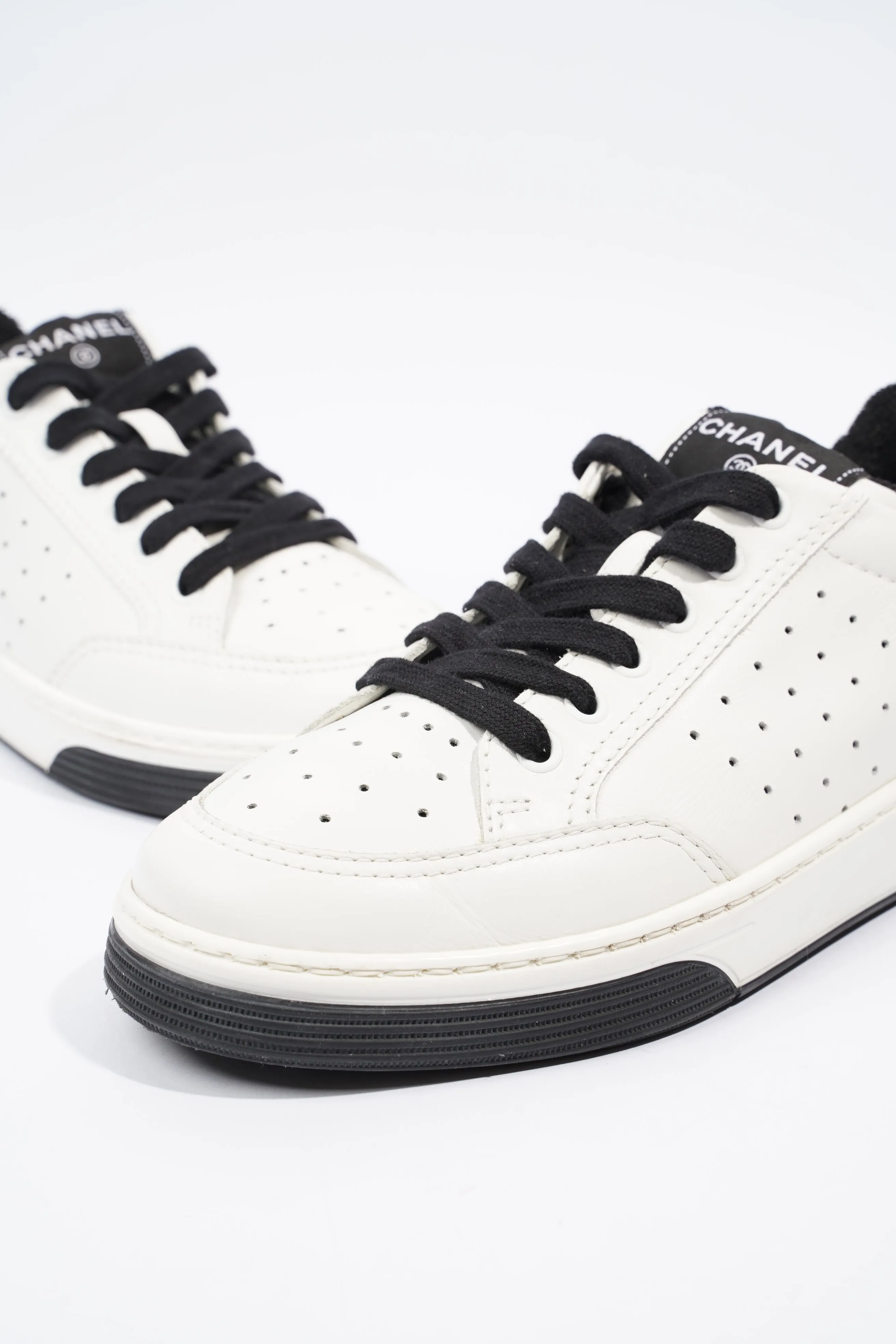 Chanel Chanel Logo White EU 39.5 UK 6.5