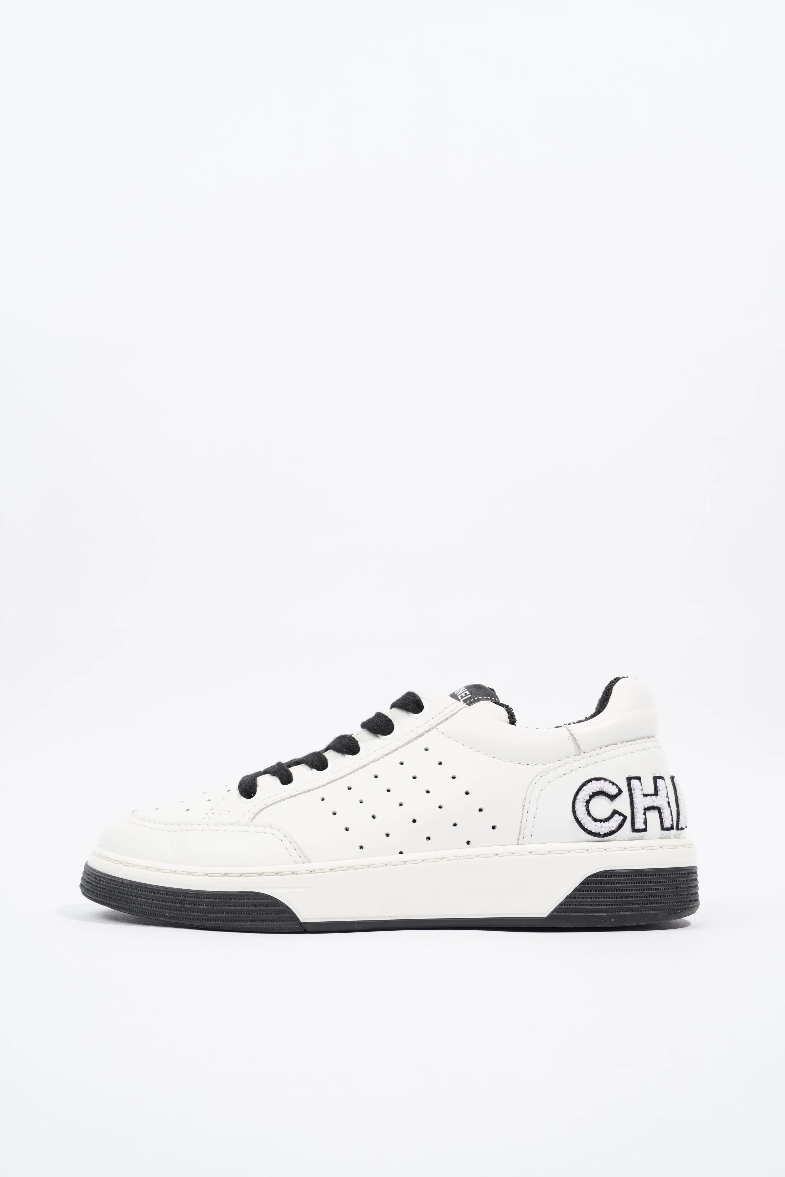 Chanel Chanel Logo White EU 39.5 UK 6.5