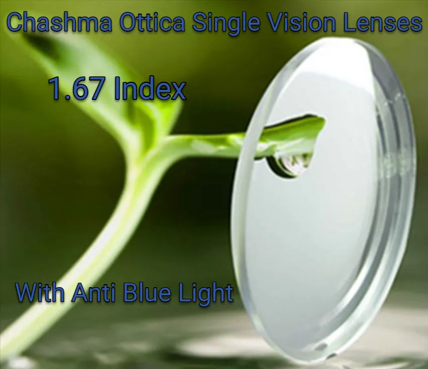 Chashma Ottica 1.67 Index Single Vision Clear Lenses