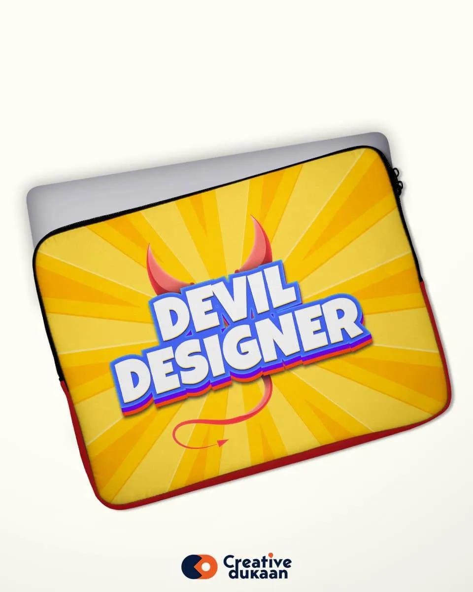 Cool Laptop Sleeve - Devil Designer