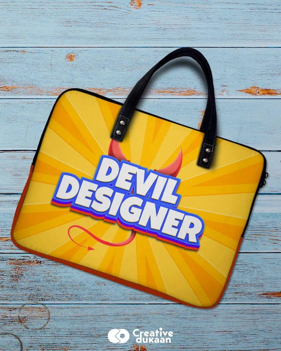 Cool Laptop Sleeve - Devil Designer