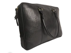 Croco Laptop Bag (MOQ 100)