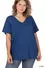 Curvy Standard V-Neck T-Shirt