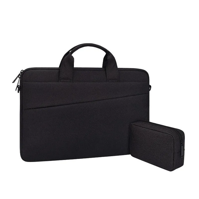 Custom Waterproof Business laptop Case sleeve Office Bag -Navy Blue