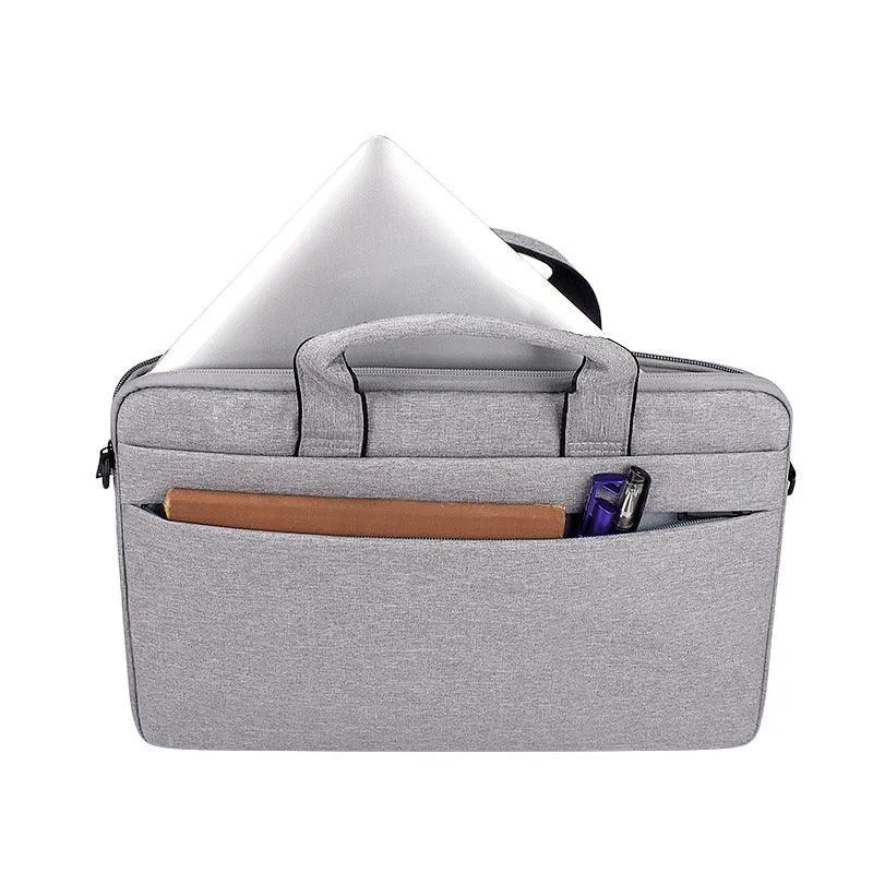 Custom Waterproof Business laptop Case sleeve Office Bag -Navy Blue