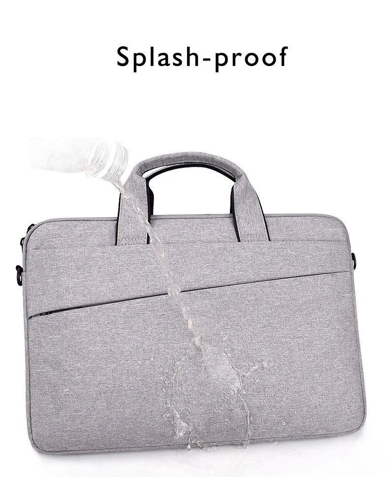 Custom Waterproof Business laptop Case sleeve Office Bag -Navy Blue