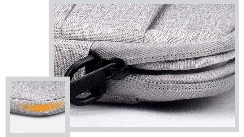Custom Waterproof Business laptop Case sleeve Office Bag -Navy Blue