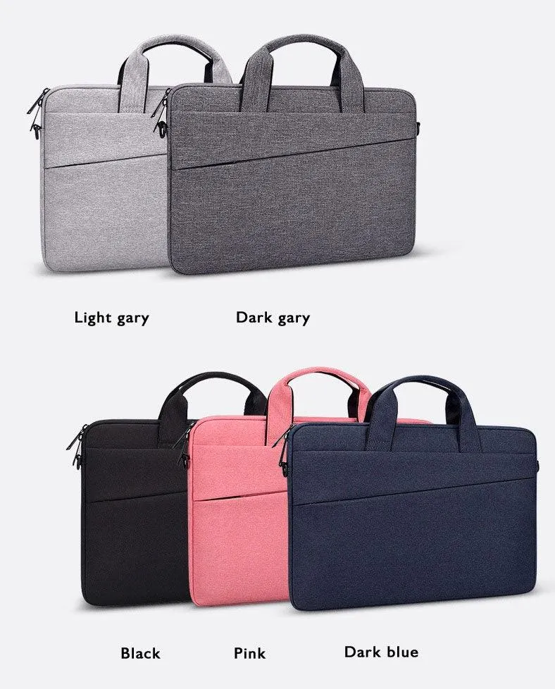 Custom Waterproof Business laptop Case sleeve Office Bag -Navy Blue