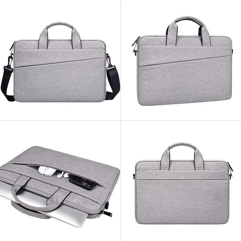 Custom Waterproof Business laptop Case sleeve Office Bag -Navy Blue