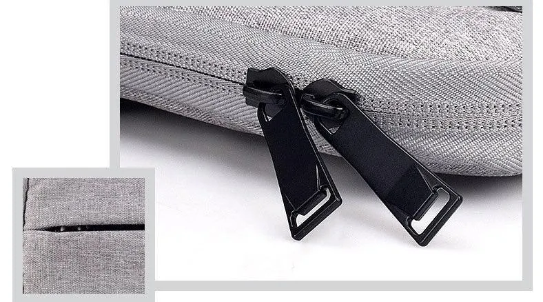 Custom Waterproof Business laptop Case sleeve Office Bag -Navy Blue