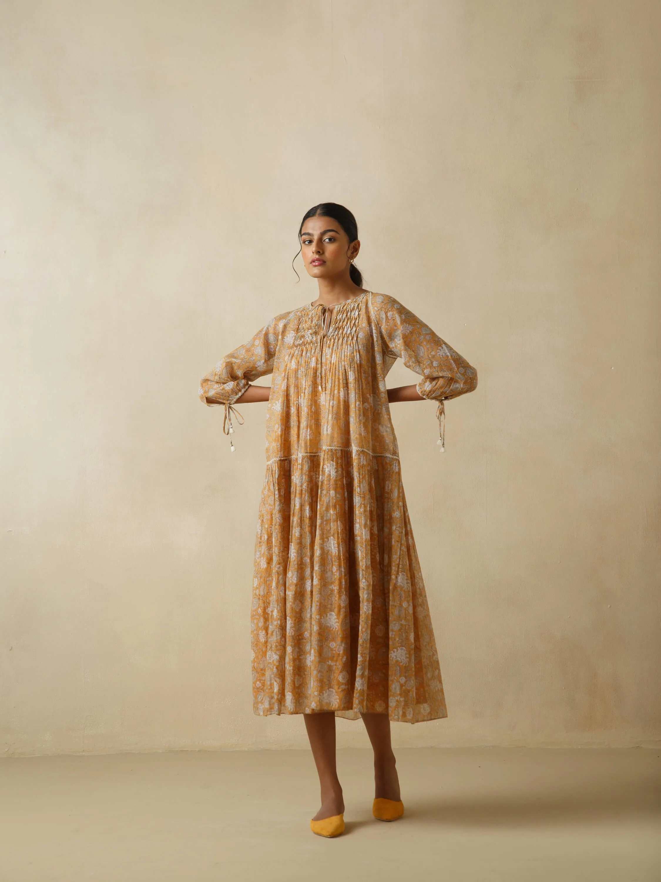 Desert Trail Whirling Midi Dress