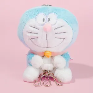 Doraemon Pastel Plushie With Keyholder - Medium