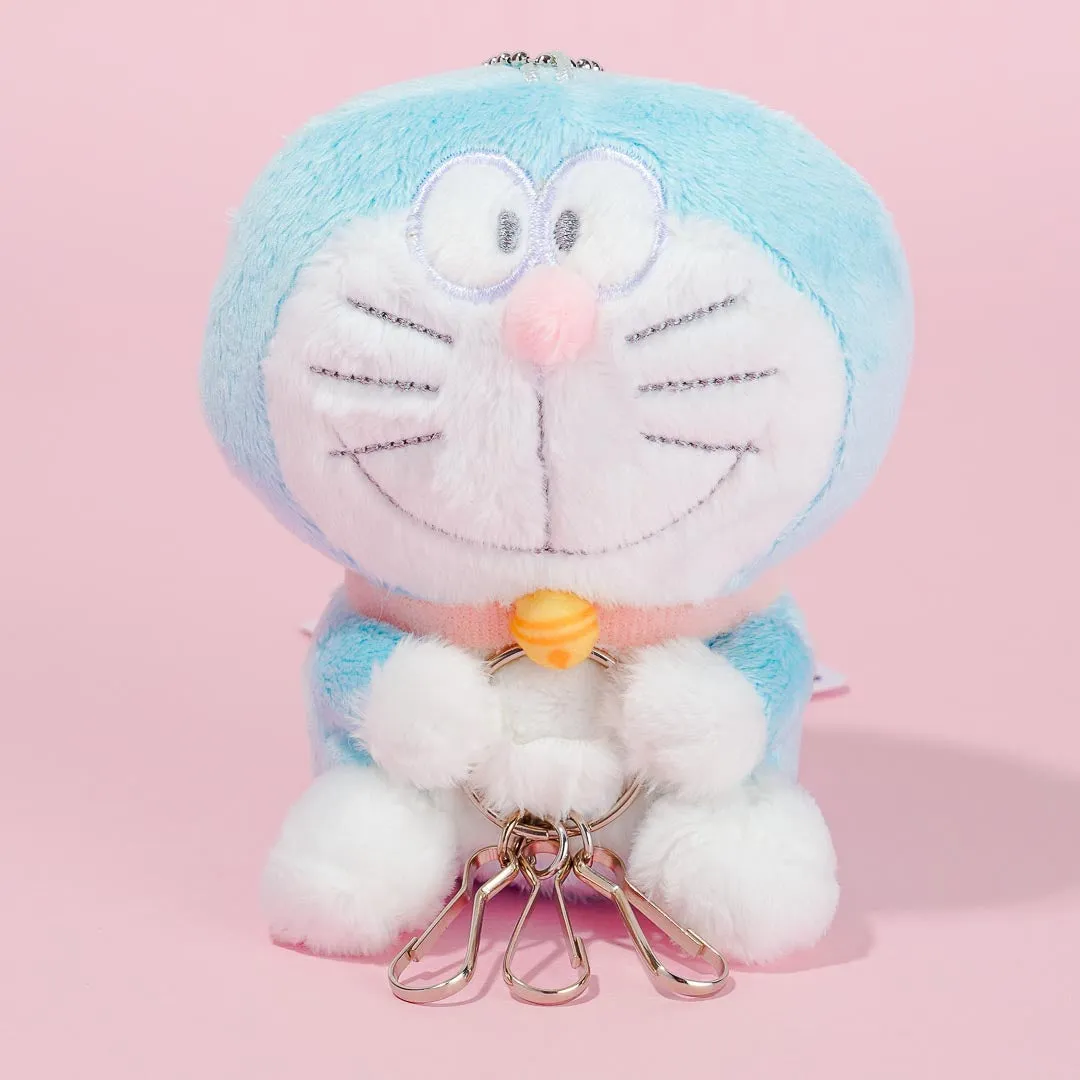 Doraemon Pastel Plushie With Keyholder - Medium