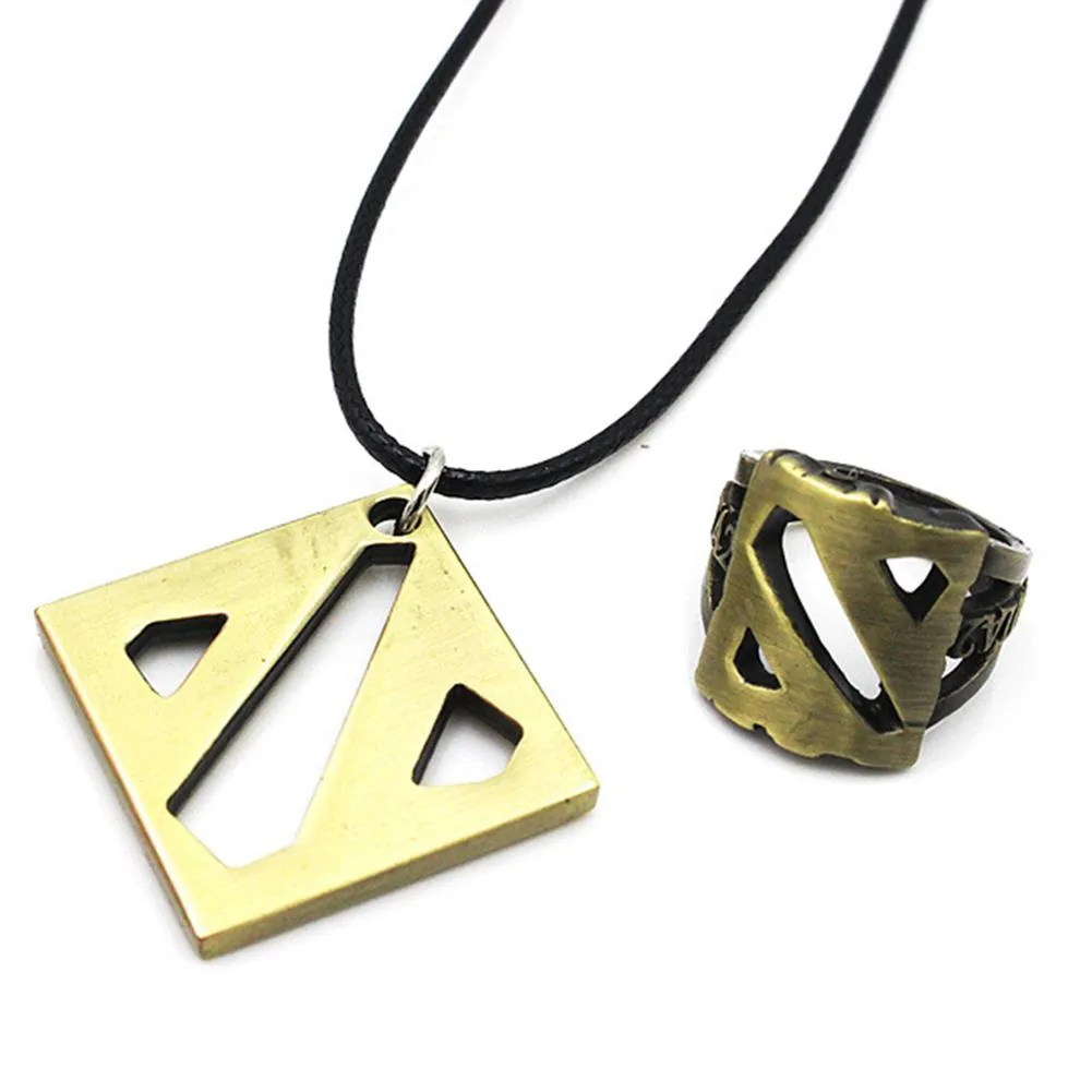 Dragon Ball Goku Saiyan Rings Necklace Set Cosplay Gifts for Men Women