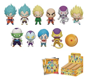 Dragon Ball Super Series2 24pc 3D Foam Bag Clip Blind Mystery Box Display