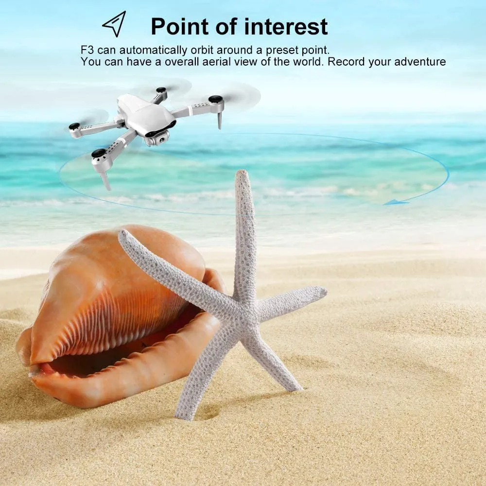 Drone with HD Camera K100 5G WiFi live video FPV 1080P HD Wide Angle Camera Foldable