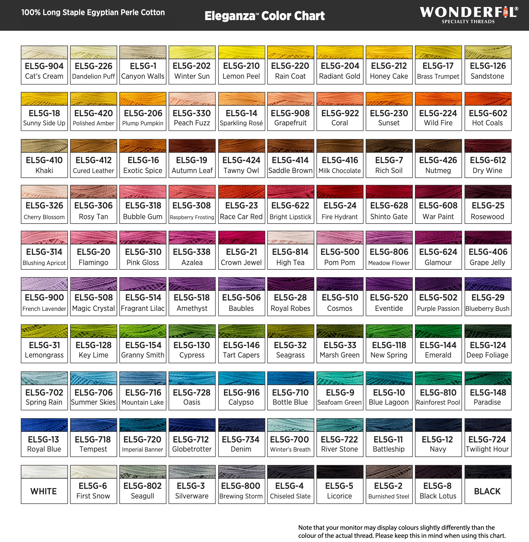 Eleganza #8 Perle Cotton by WonderFil | EL5G-628 Shinto Gate | 5 grams