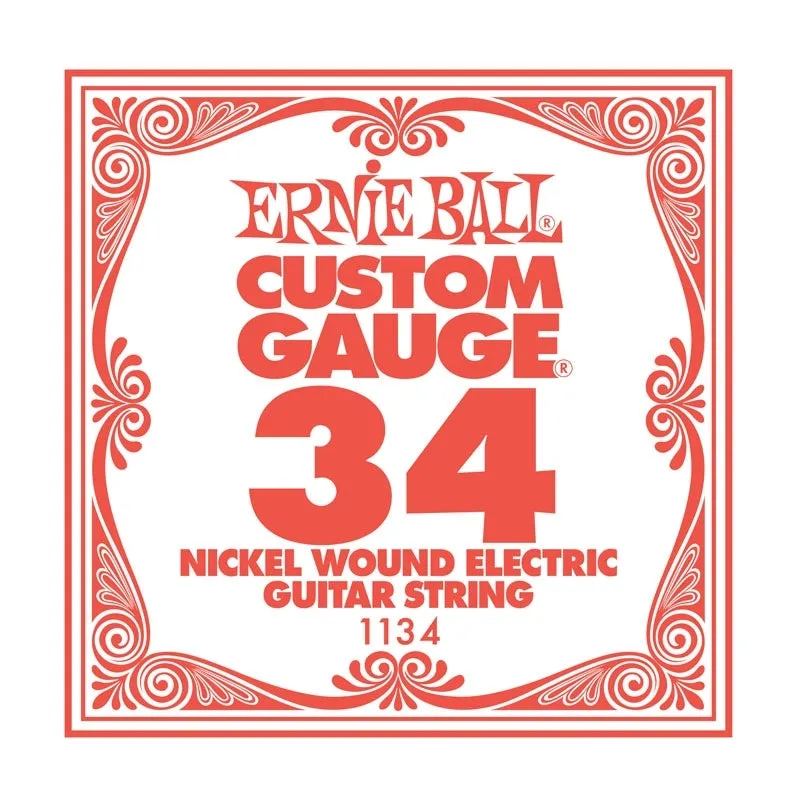 Ernie Ball 34W Nickel Ball End