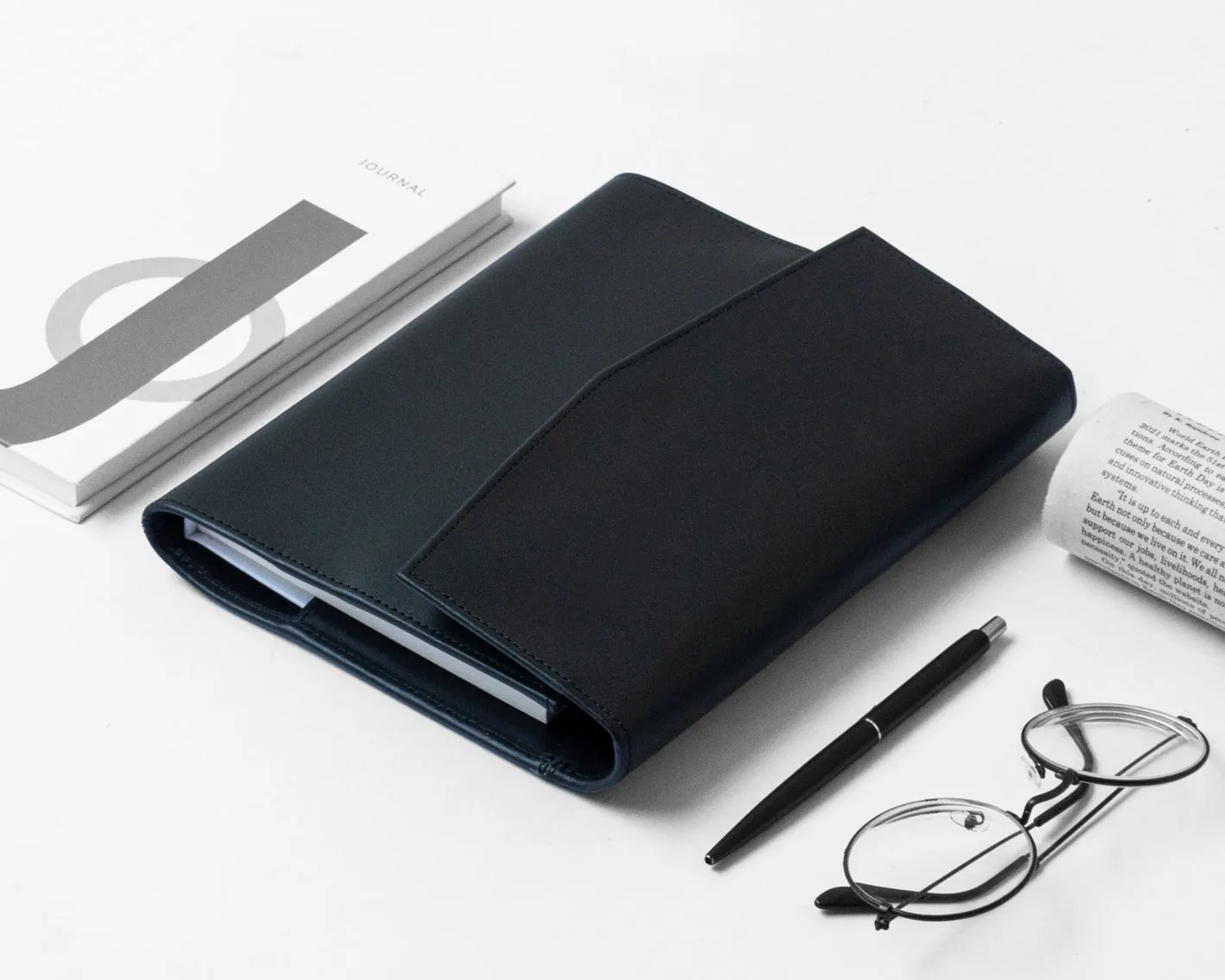 Executive Leather Diary - Black