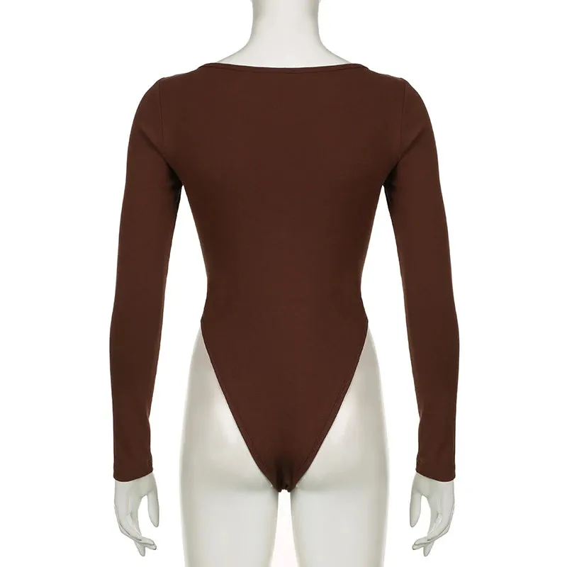 Fashion Skinny Corset Sexy Bodysuit Women Transparent Clubwear Party Body Catsuit Basic Mesh Spliced Jumpsuit Bandage