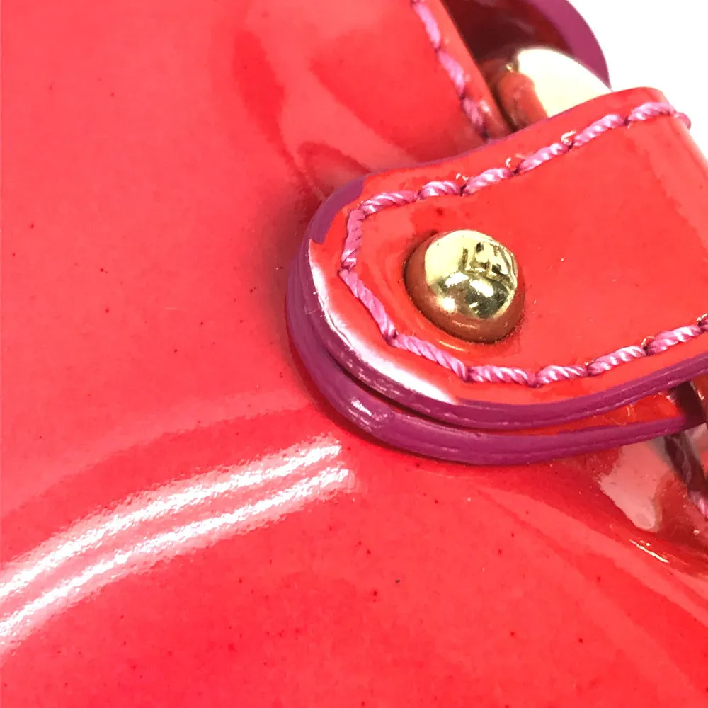FENDI Handbag enamel pink By color