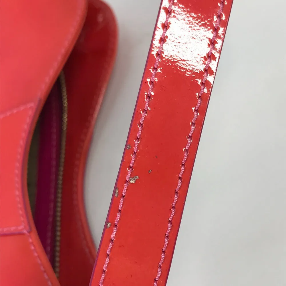 FENDI Handbag enamel pink By color