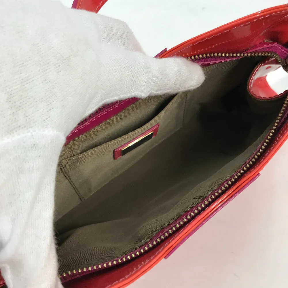 FENDI Handbag enamel pink By color