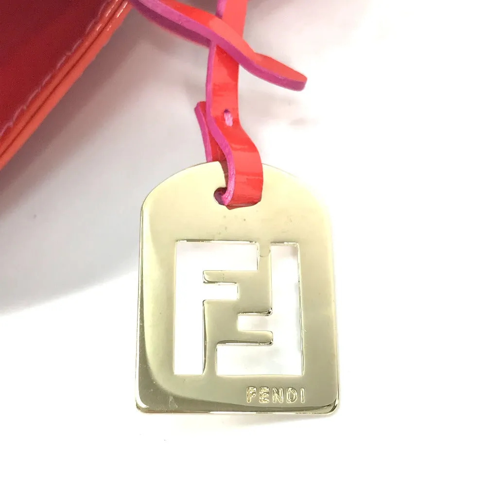 FENDI Handbag enamel pink By color