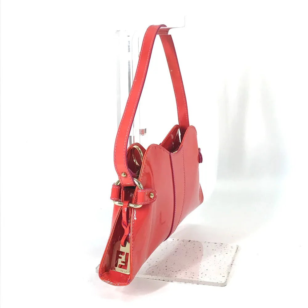 FENDI Handbag enamel pink By color