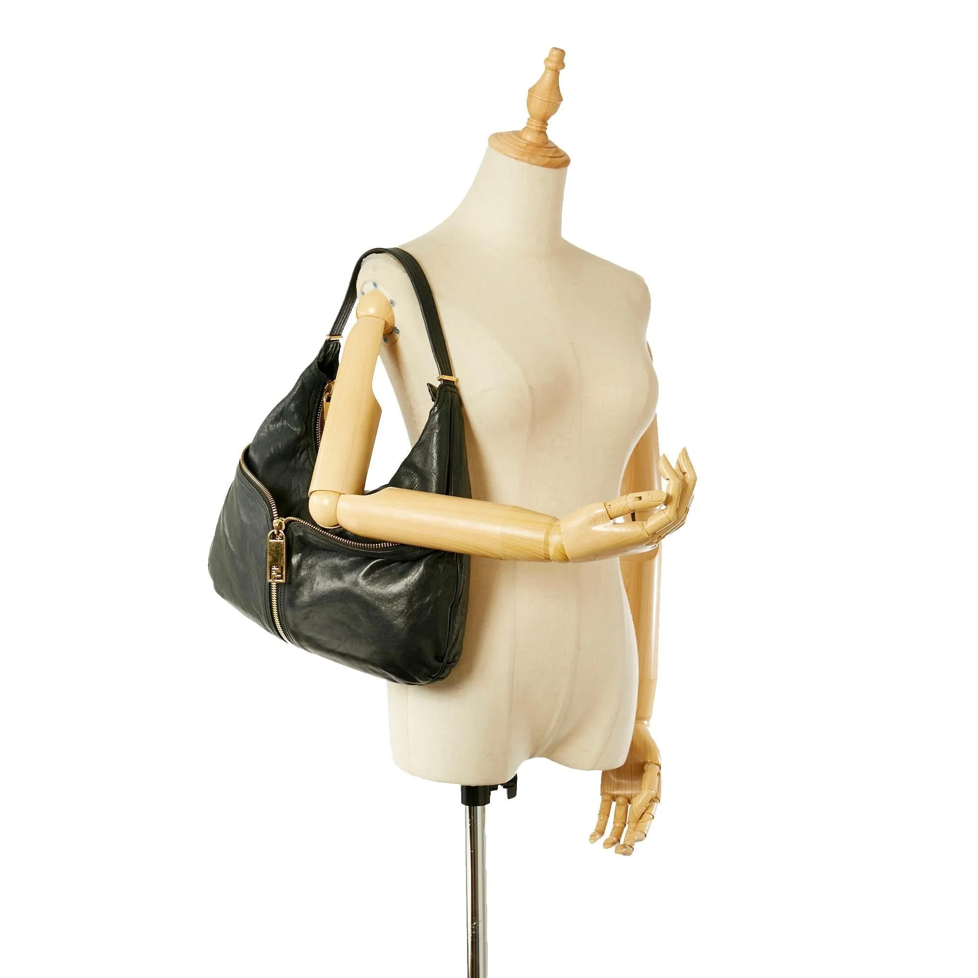 Fendi Leather Hobo Bag (SHG-22207)